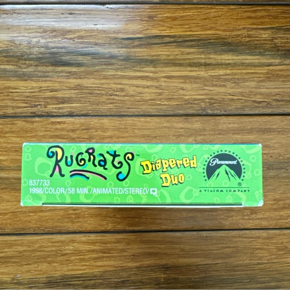 Rugrats - Diapered Duo (VHS, 1998) Vintage Nickelodeon Cartoon - Picture 4 of 6